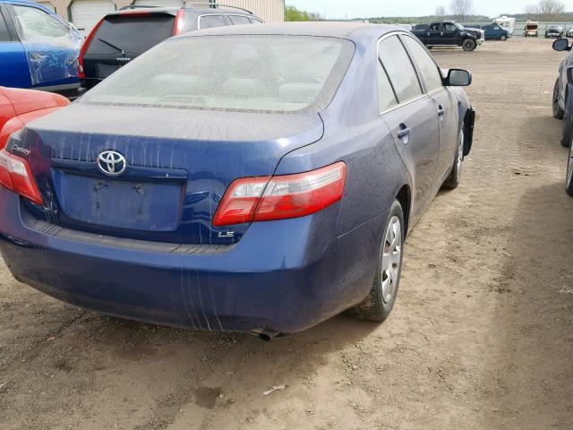 4T1BE46KX7U160864 - 2007 TOYOTA CAMRY NEW BLUE photo 4