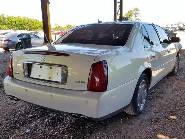 1G6KE54Y25U214921 - 2005 CADILLAC DEVILLE DH WHITE photo 4