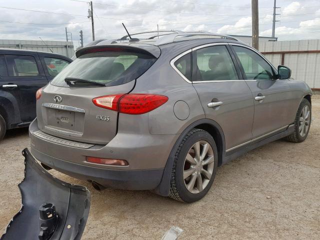 JN1AJ0HP4AM702533 - 2010 INFINITI EX35 BASE GRAY photo 4