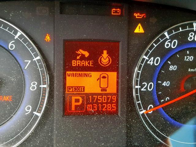 JN1AJ0HP4AM702533 - 2010 INFINITI EX35 BASE GRAY photo 8