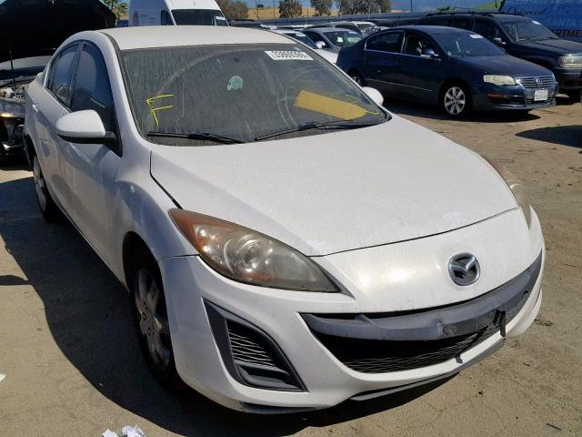 JM1BL1UG8B1373491 - 2011 MAZDA 3 I WHITE photo 1