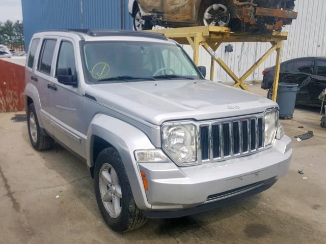 1J8GN58K78W192151 - 2008 JEEP LIBERTY LI SILVER photo 1