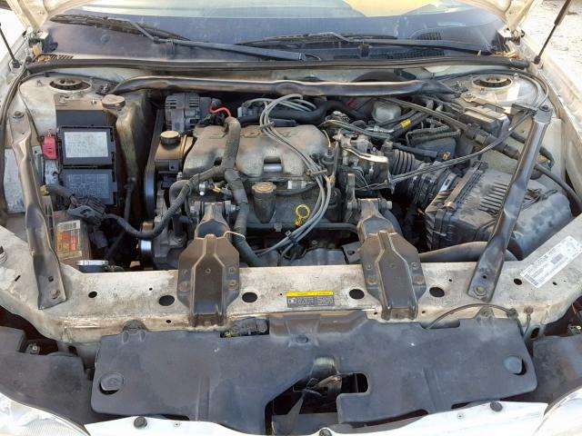 2G1WW12E329220872 - 2002 CHEVROLET MONTE CARL WHITE photo 7