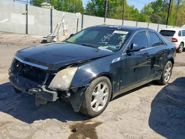 1G6DS57V690163083 - 2009 CADILLAC CTS HI FEA BLACK photo 2