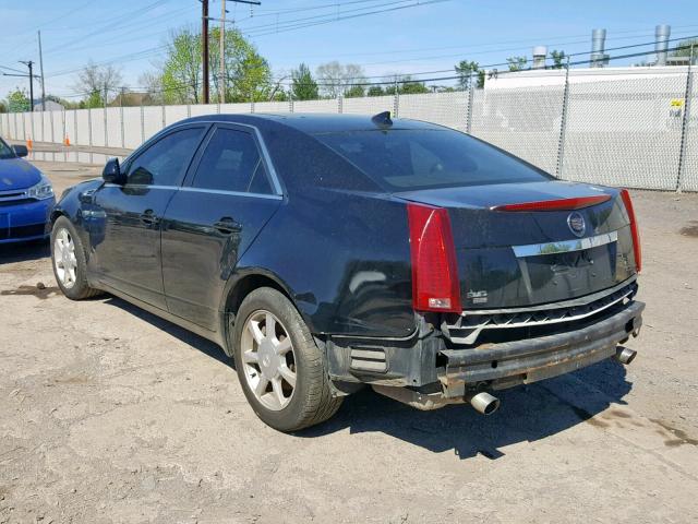 1G6DS57V690163083 - 2009 CADILLAC CTS HI FEA BLACK photo 3