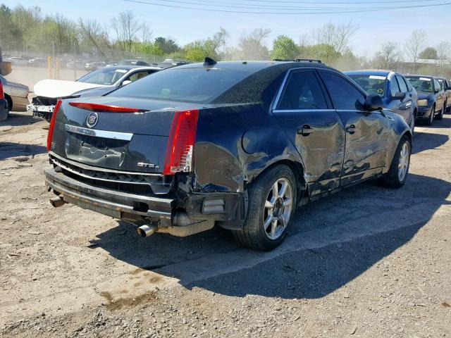 1G6DS57V690163083 - 2009 CADILLAC CTS HI FEA BLACK photo 4