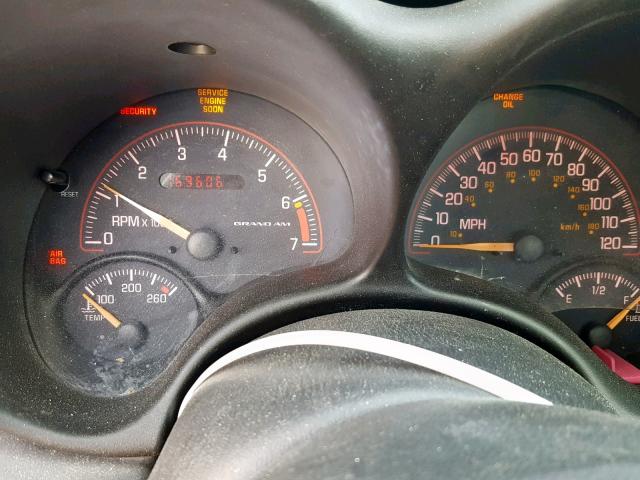 1G2NE52E05M141961 - 2005 PONTIAC GRAND AM S WHITE photo 8