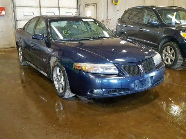 1G2HY52K85U145444 - 2005 PONTIAC BONNEVILLE BLUE photo 1