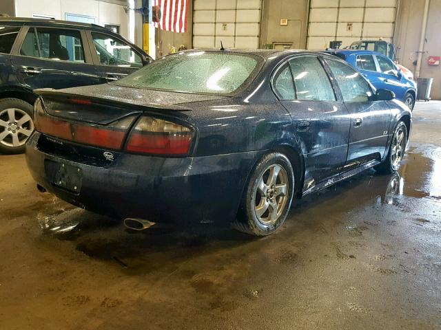 1G2HY52K85U145444 - 2005 PONTIAC BONNEVILLE BLUE photo 4