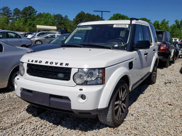 SALAG2D4XBA565953 - 2011 LAND ROVER LR4 HSE WHITE photo 2