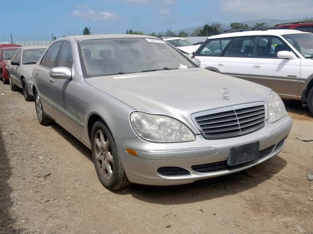 WDBNG84J65A460816 - 2005 MERCEDES-BENZ S 500 4MAT SILVER photo 1