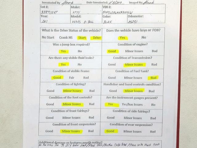 5VPGA36NXB3005161 - 2011 VICTORY MOTORCYCLES VEGAS 8-BA BLACK photo 20