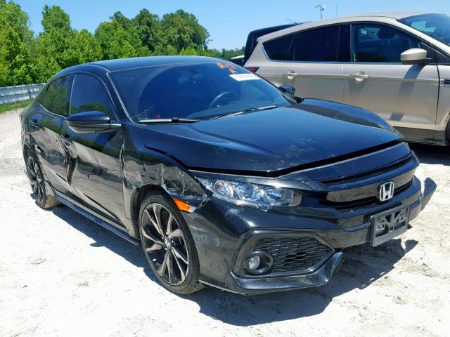 SHHFK7H41JU222374 - 2018 HONDA CIVIC SPOR BLACK photo 1