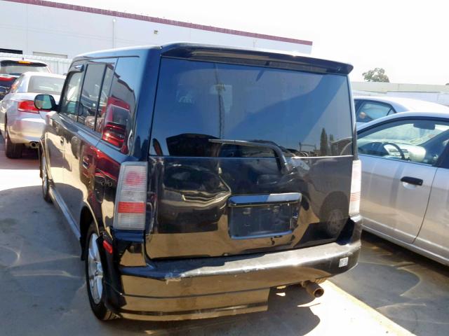 JTLKT324354008423 - 2005 TOYOTA SCION XB 黑色 照片 3