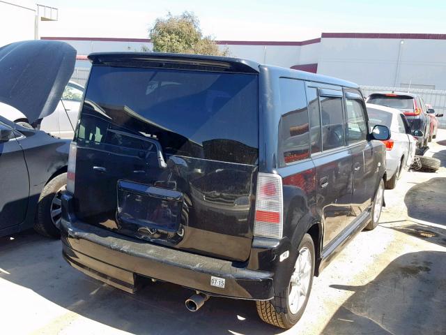 JTLKT324354008423 - 2005 TOYOTA SCION XB 黑色 照片 4