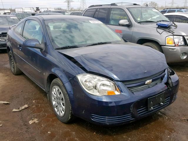 1G1AT18H597275727 - 2009 CHEVROLET COBALT LT BLUE photo 1