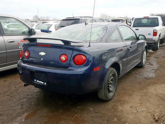 1G1AT18H597275727 - 2009 CHEVROLET COBALT LT BLUE photo 4