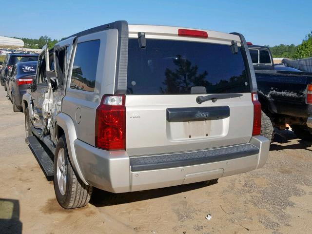 1J8HH48K28C167424 - 2008 JEEP COMMANDER 棕色 照片 3