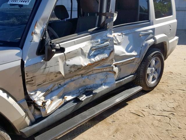 1J8HH48K28C167424 - 2008 JEEP COMMANDER 棕色 照片 9