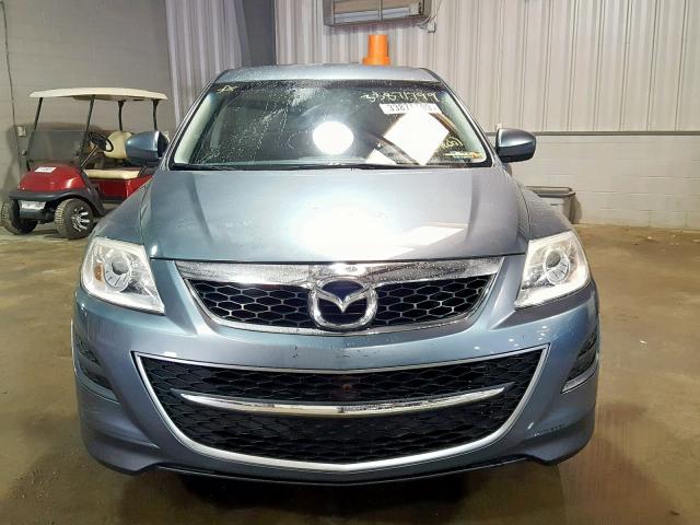 JM3TB3BV9C0366505 - 2012 MAZDA CX-9 GRAY photo 9