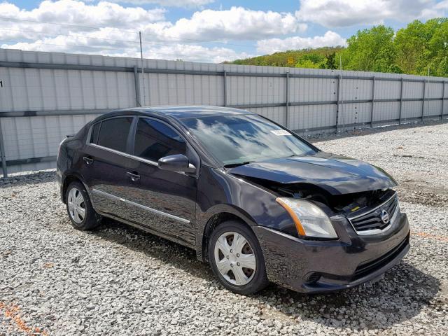 3N1AB6AP6CL665511 - 2012 NISSAN SENTRA 2.0 BLACK photo 1