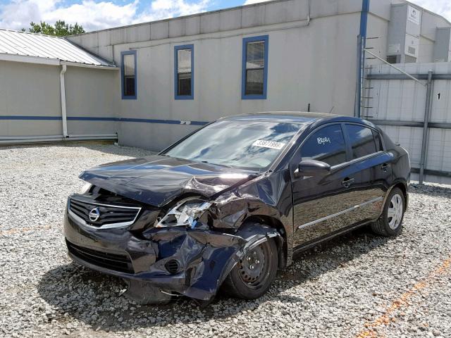 3N1AB6AP6CL665511 - 2012 NISSAN SENTRA 2.0 BLACK photo 2