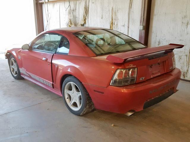 1FAFP42X4YF307340 - 2000 FORD MUSTANG GT RED photo 3