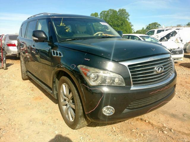 JN8AZ2NC9B9302527 - 2011 INFINITI QX56 BLACK photo 1