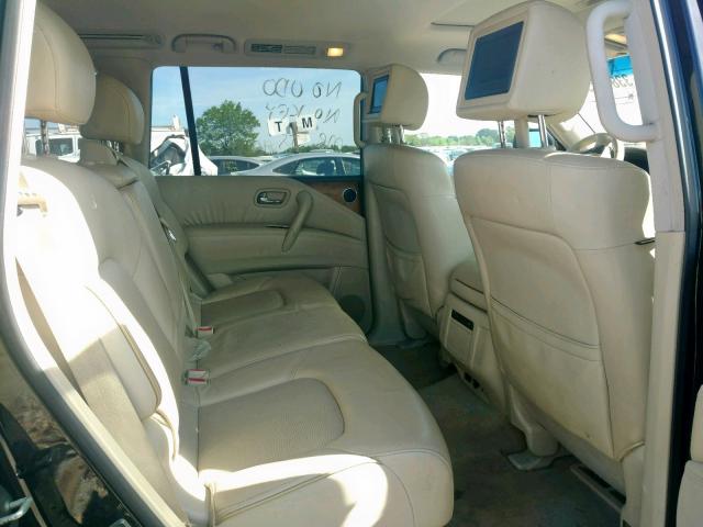 JN8AZ2NC9B9302527 - 2011 INFINITI QX56 BLACK photo 6