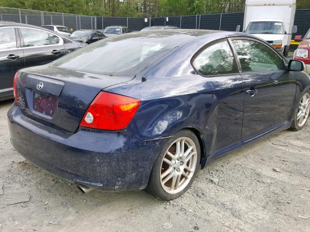 JTKDE177660112962 - 2006 TOYOTA SCION TC BLUE photo 9
