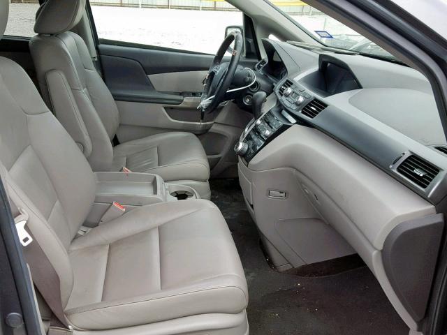 5FNRL5H92DB056110 - 2013 HONDA ODYSSEY TO GRAY photo 5