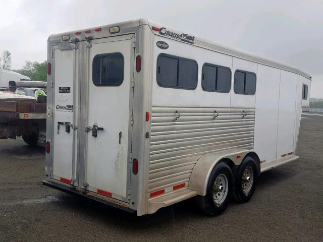 5PAHG18234C002664 - 2004 NRTH TRAILER WHITE photo 6