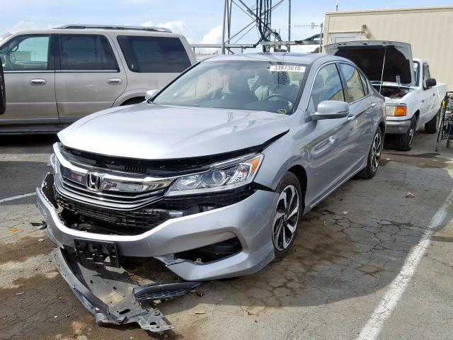 1HGCR3F85HA017076 - 2017 HONDA ACCORD EXL  photo 2