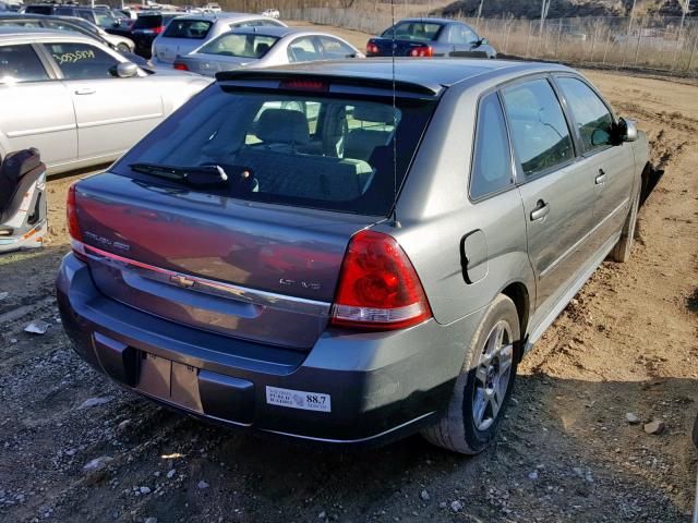 1G1ZT61876F187841 - 2006 CHEVROLET MALIBU MAX GRAY photo 4