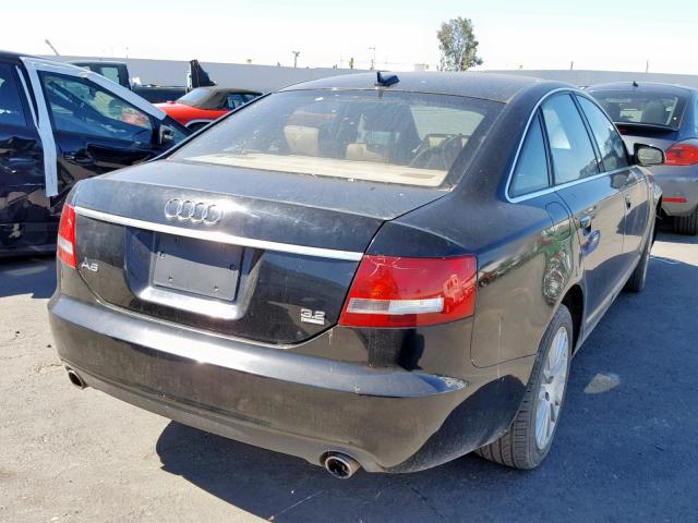 WAUDH74F56N157002 - 2006 AUDI A6 3.2 QUA BLACK photo 4