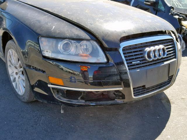 WAUDH74F56N157002 - 2006 AUDI A6 3.2 QUA BLACK photo 9