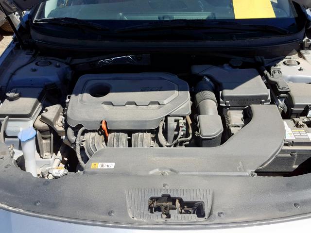 5NPE34AF7FH245851 - 2015 HYUNDAI SONATA SPO SILVER photo 7