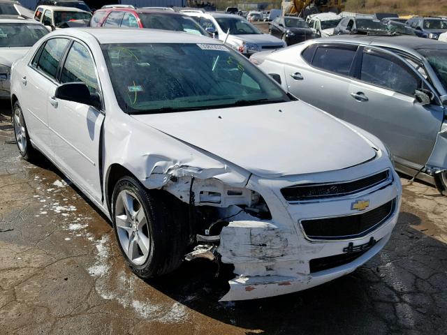 1G1ZB5EB2AF299362 - 2010 CHEVROLET MALIBU LS WHITE photo 1