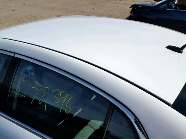 1G1ZB5EB2AF299362 - 2010 CHEVROLET MALIBU LS WHITE photo 10