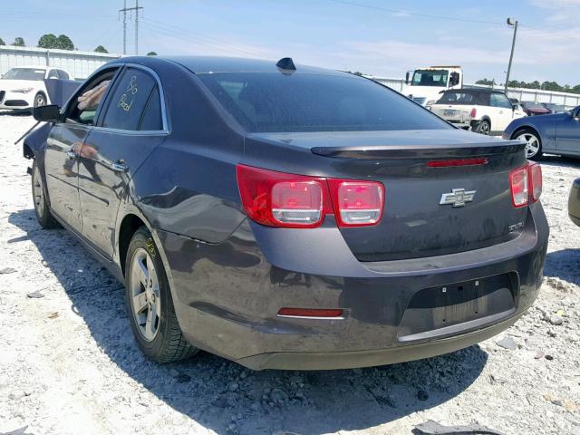 1G11B5SA3DF305652 - 2013 CHEVROLET MALIBU LS GRAY photo 3