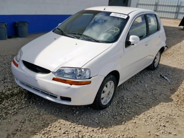 KL1TD62645B449870 - 2005 CHEVROLET AVEO BASE Ağ foto 2