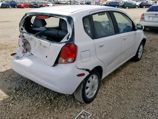 KL1TD62645B449870 - 2005 CHEVROLET AVEO BASE Ağ foto 4