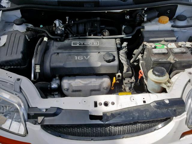 KL1TD62645B449870 - 2005 CHEVROLET AVEO BASE Ağ foto 7