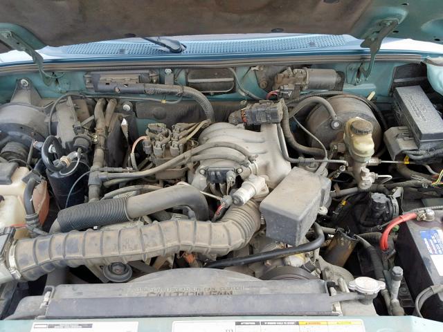 4F4YR16V6YTM19960 - 2000 MAZDA B3000 TROY GREEN photo 7