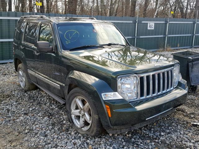 1J4PN5GKXAW159685 - 2010 JEEP LIBERTY LI GREEN photo 1