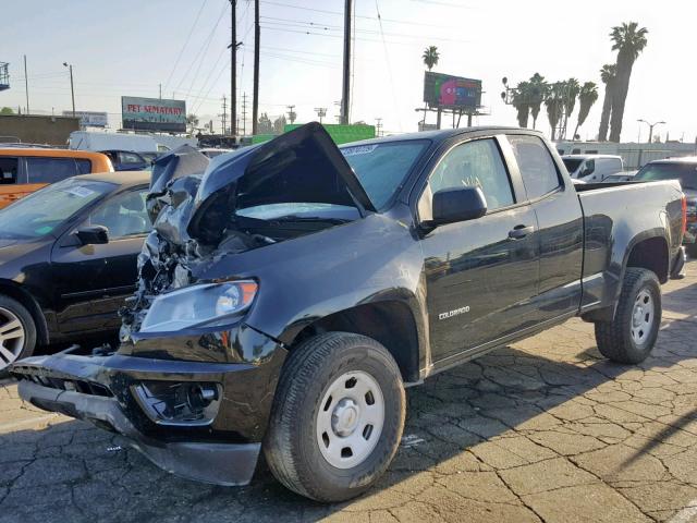 1GCHSBEA2J1156417 - 2018 CHEVROLET COLORADO BLACK photo 2