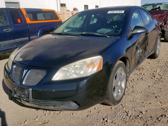 1G2ZH58N674226418 - 2007 PONTIAC G6 GT BLACK photo 2