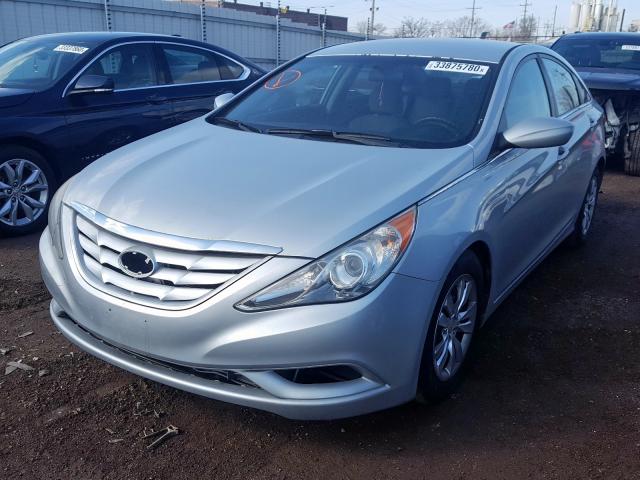 5NPEB4AC9BH013741 - 2011 HYUNDAI SONATA GLS  photo 2