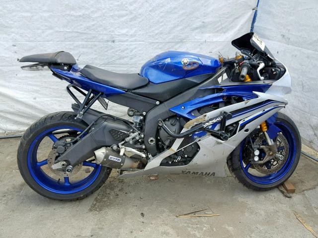 JYARJ16Y3GA010805 - 2016 YAMAHA YZFR6 C BLUE photo 9