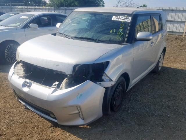 JTLZE4FE0DJ033359 - 2013 TOYOTA SCION XB 银色 照片 2
